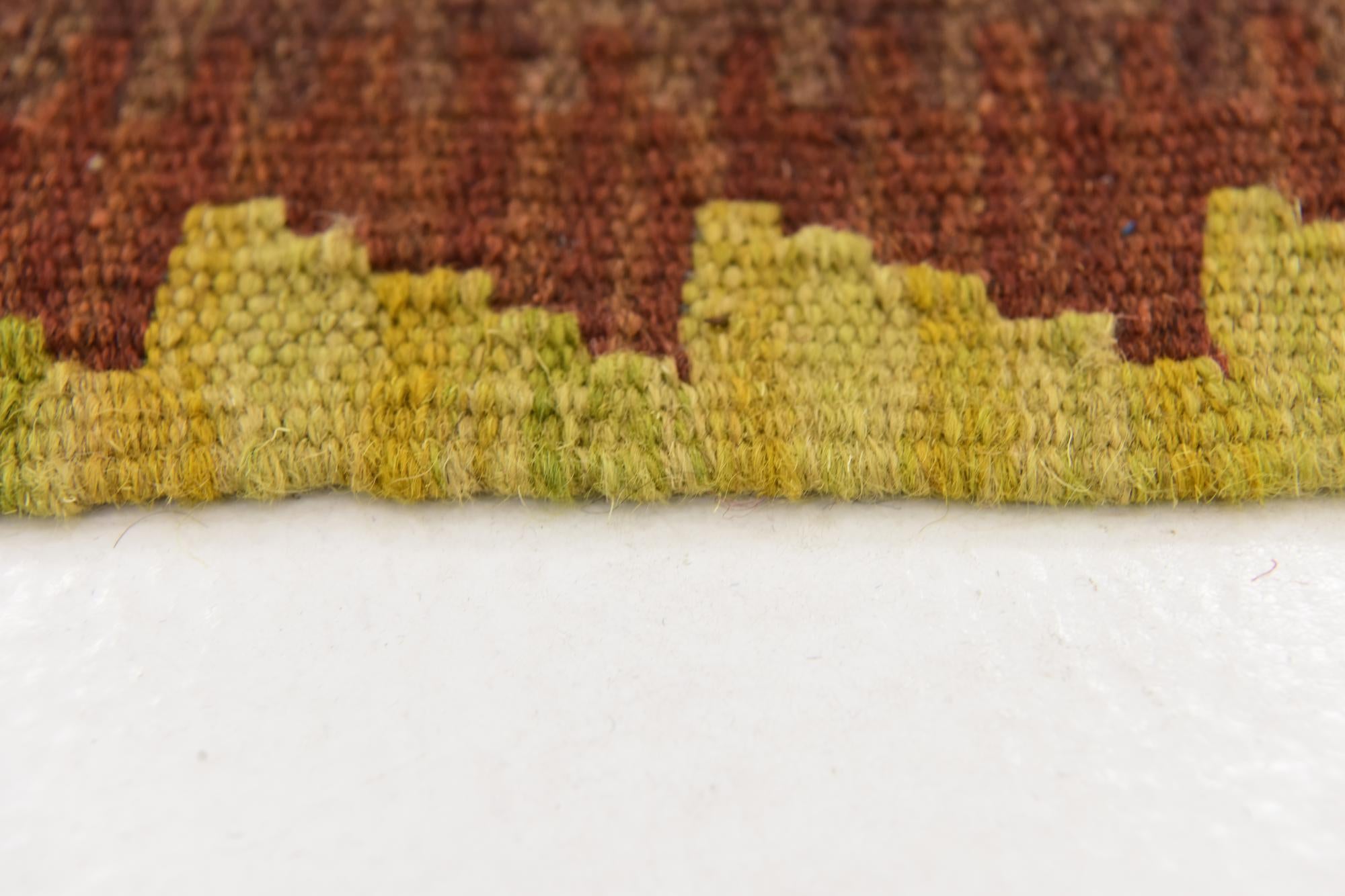 3' 7 x 5' 5 Hand Woven Kilim Maymana Wool Rug