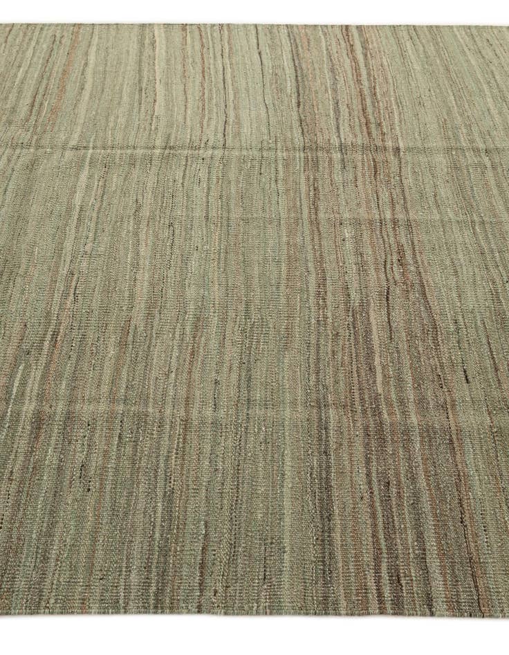 Detail image of 5' 10 x 7' 11  Hand Woven Kilim Modern Wool Rug