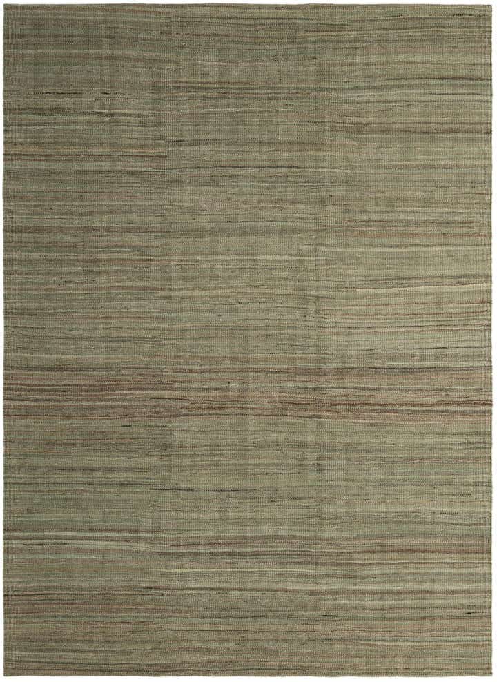 5' 10 x 7' 11 Hand Woven Kilim Modern Wool Rug
