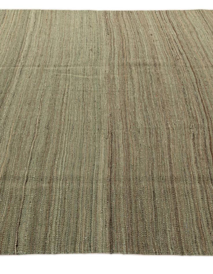 Detail image of 5' 9 x 7' 9  Hand Woven Kilim Modern Wool Rug