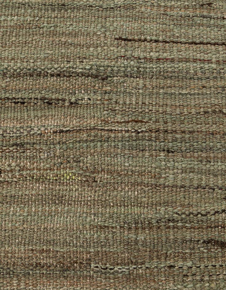 Detail image of 6' 4 x 9' 1  Hand Woven Kilim Modern Wool Rug