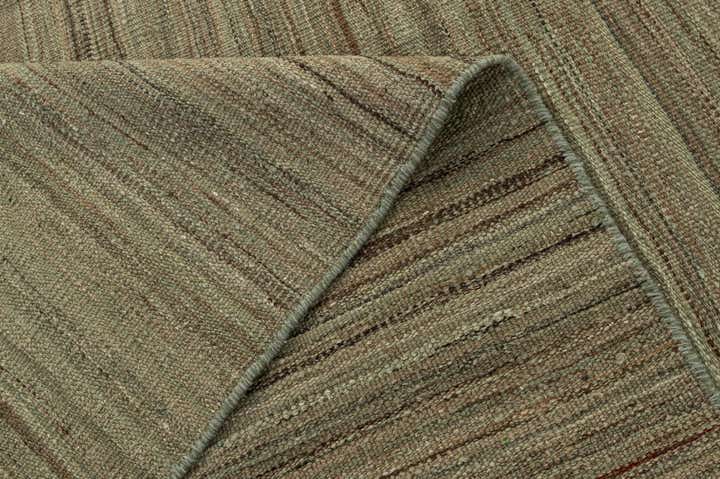 6' 4 x 9' 1 Hand Woven Kilim Modern Wool Rug