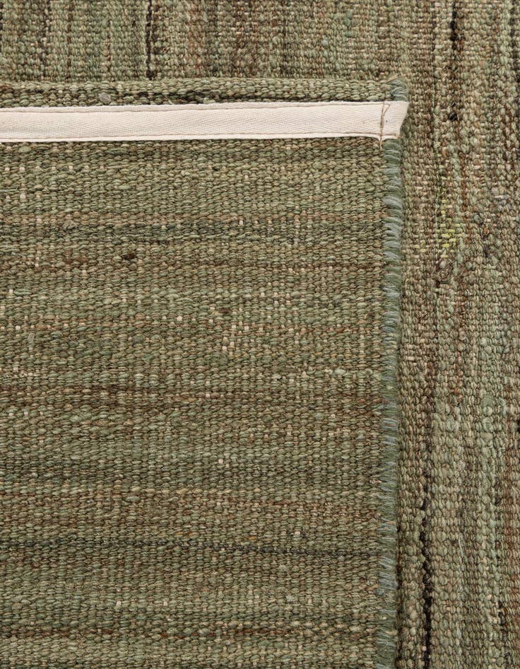 Detail image of 6' 4 x 9' 1  Hand Woven Kilim Modern Wool Rug