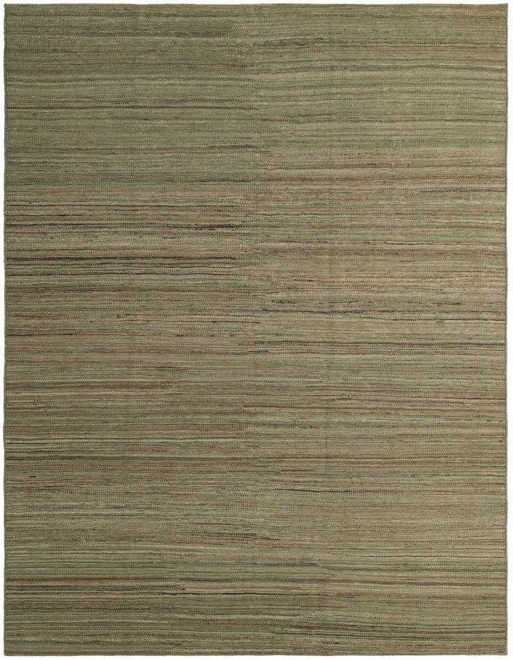Detail image of 6' 4 x 9' 1 Hand Woven Kilim Modern Wool Rug