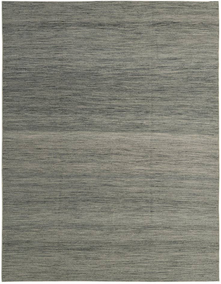 Detail image of 6' 3 x 9' 5 Hand Woven Kilim Modern Wool Rug