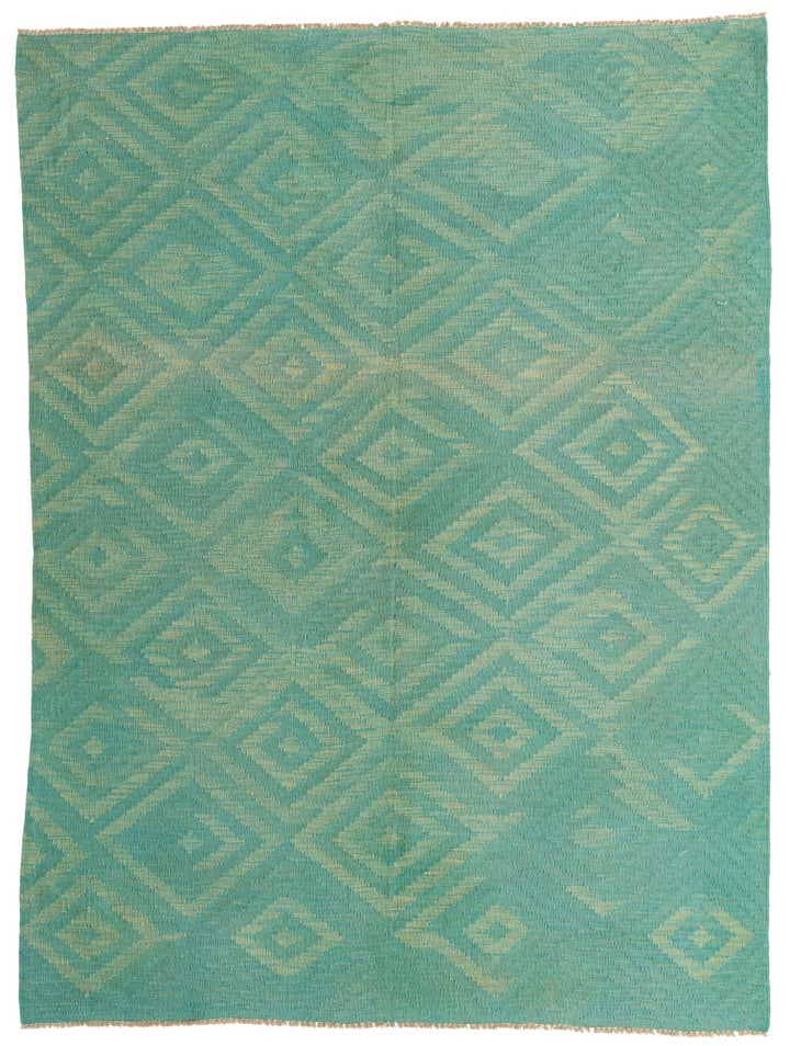 5' 10 x 7' 10 Hand Woven Kilim Modern Wool Rug
