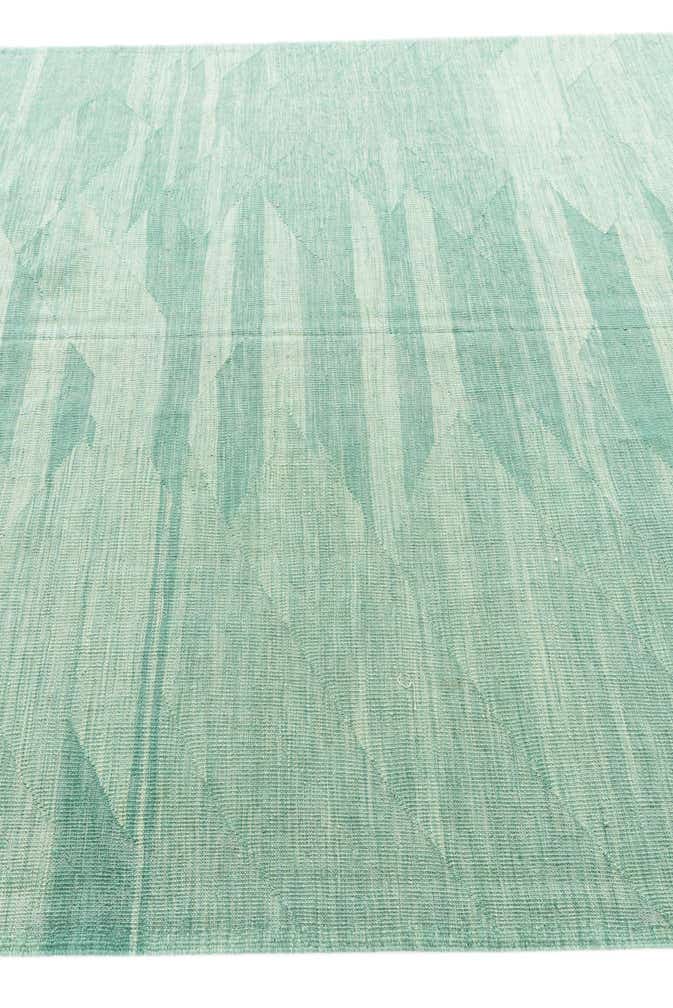 6' 6 x 9' 7 Hand Woven Kilim Modern Wool Rug