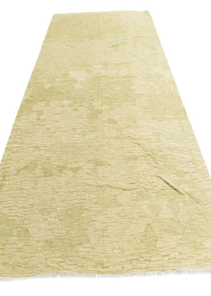 6' 7 x 9' 8 Hand Woven Kilim Modern Wool Rug