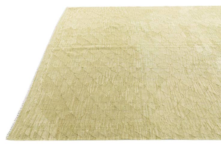 Detail image of 6' 7 x 9' 8 Hand Woven Kilim Modern Wool Rug