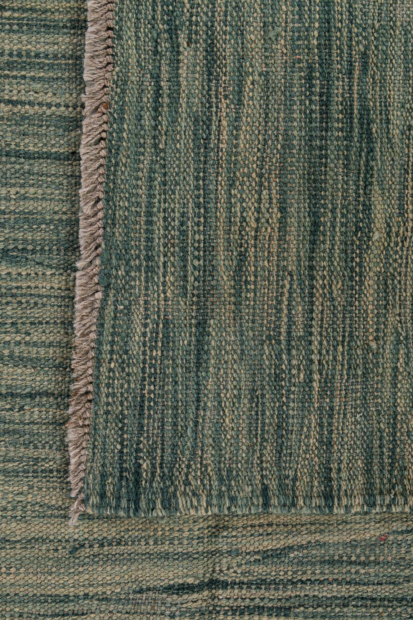 4' 9 x 6' 6 Hand Woven Kilim Modern Wool Rug