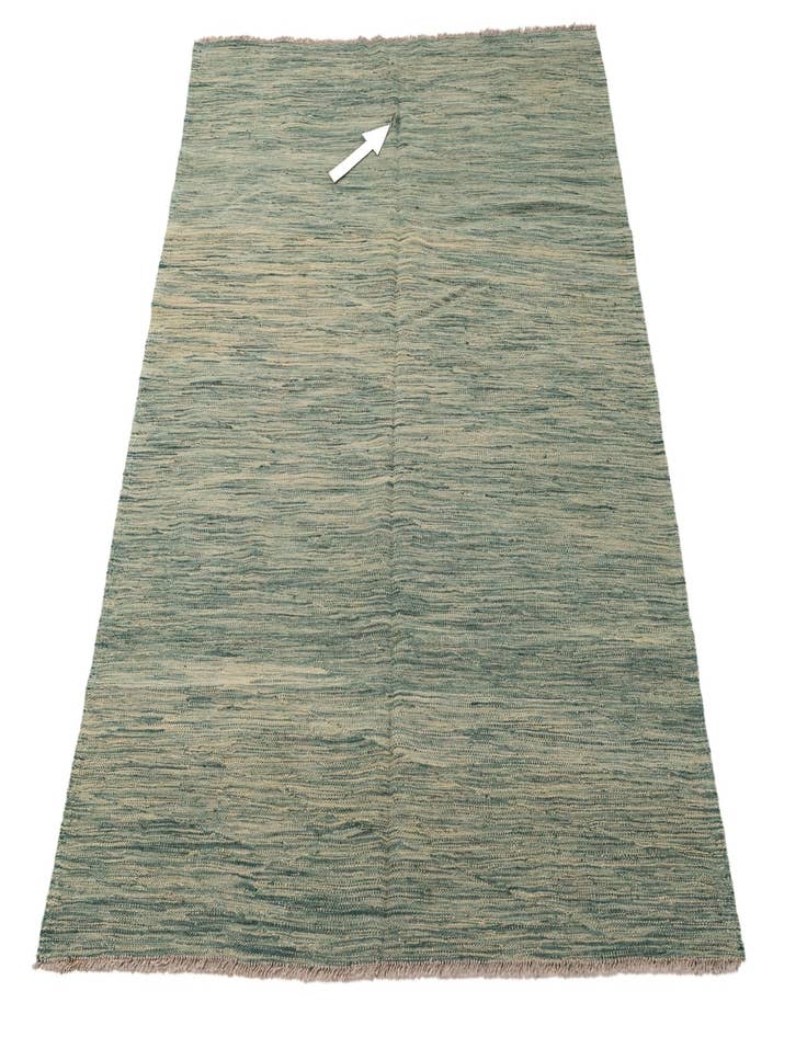 Detail image of 4' 9 x 6' 6  Hand Woven Kilim Modern Wool Rug