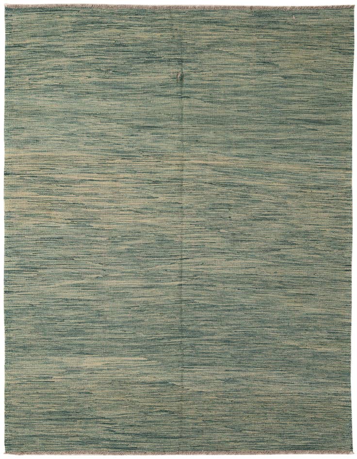 Detail image of 4' 9 x 6' 6 Hand Woven Kilim Modern Wool Rug