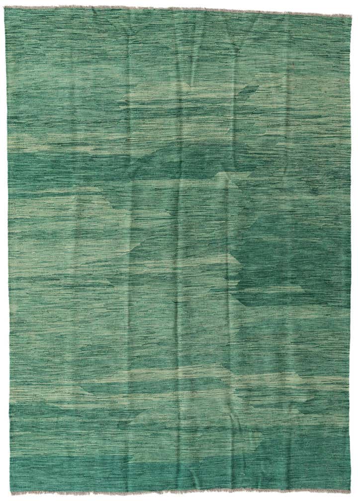 5' 8 x 7' 9 Hand Woven Kilim Modern Wool Rug