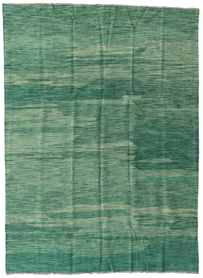Detail image of 5' 8 x 7' 9 Hand Woven Kilim Modern Wool Rug