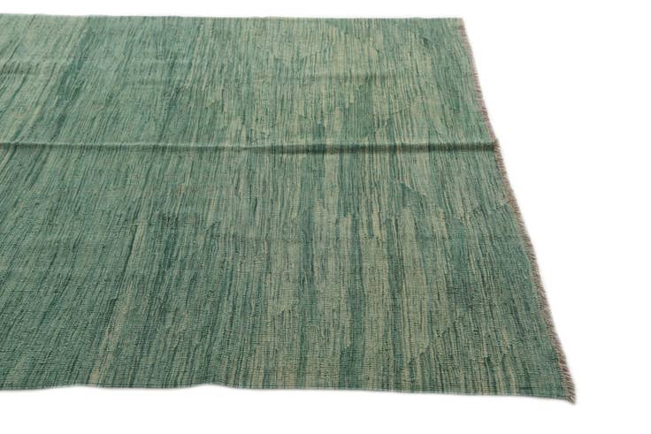 Detail image of 5' x 6' 7 Hand Woven Kilim Modern Wool Rug