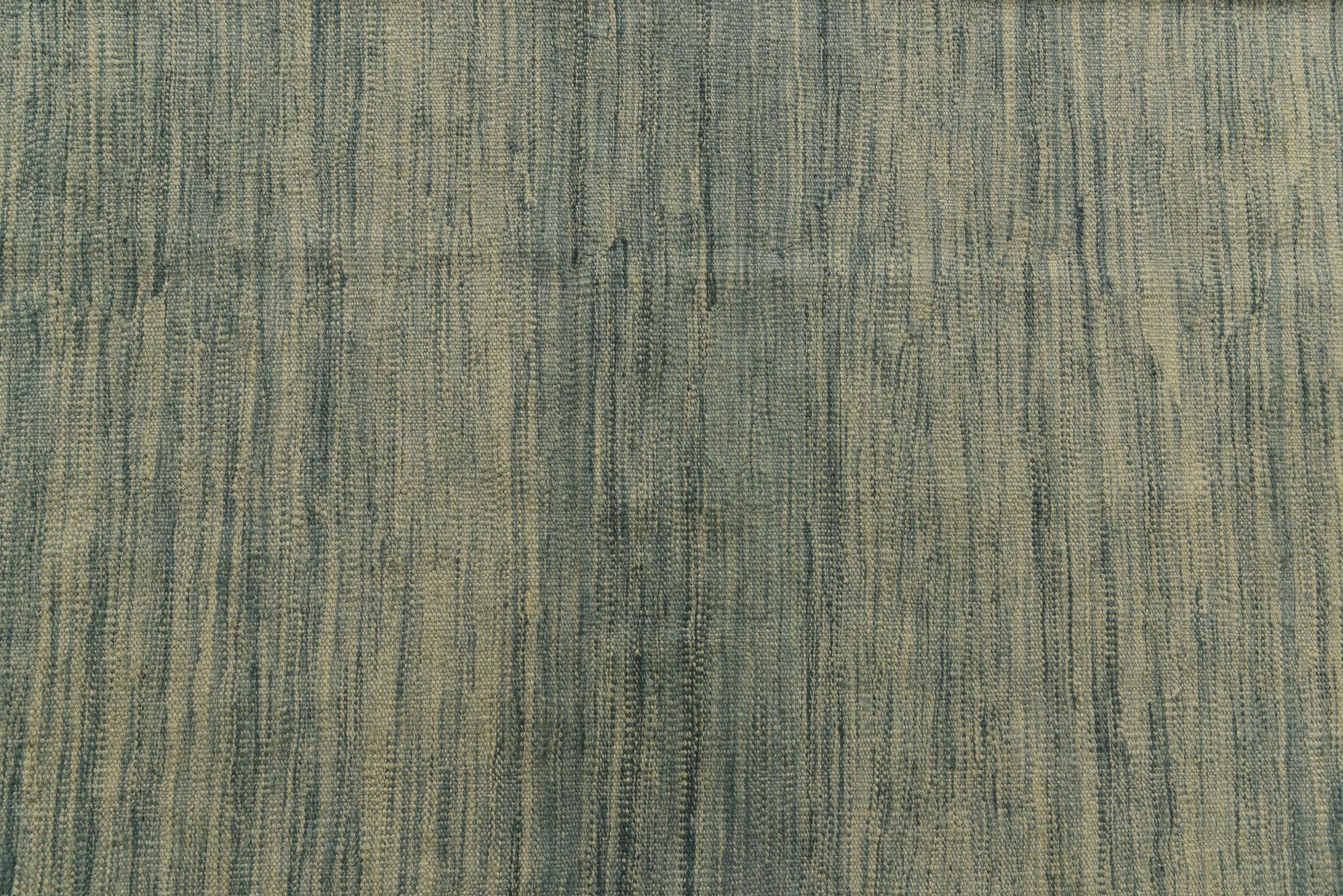 5' 6 x 7' 9 Hand Woven Kilim Modern Wool Rug