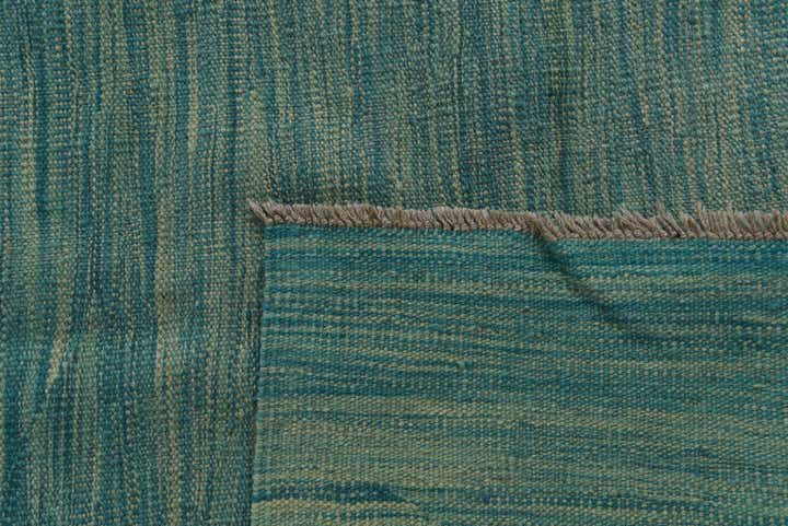 5' 7 x 7' 10 Hand Woven Kilim Modern Wool Rug
