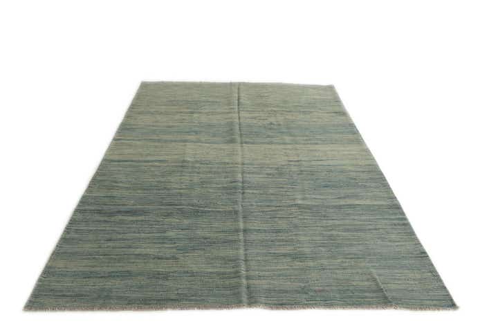 165cm x 245cm Hand Woven Kilim Modern Wool Rug