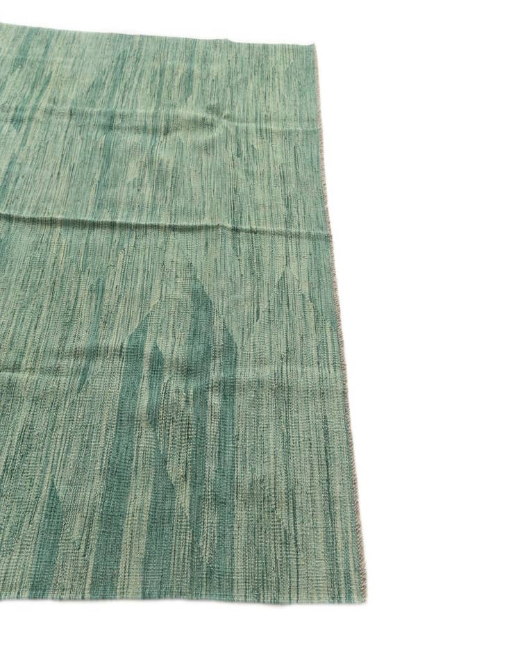 Detail image of 5' 1 x 6' 7  Hand Woven Kilim Modern Wool Rug