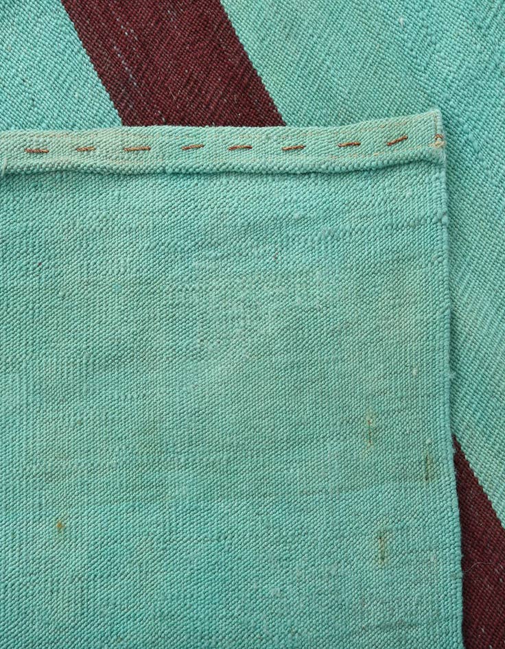 Detail image of 9' 8 x 13' 4  Hand Woven Kilim Modern Wool Rug