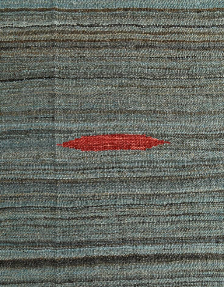 Detail image of 12' 3 x 15' 9  Hand Woven Kilim Modern Wool Rug