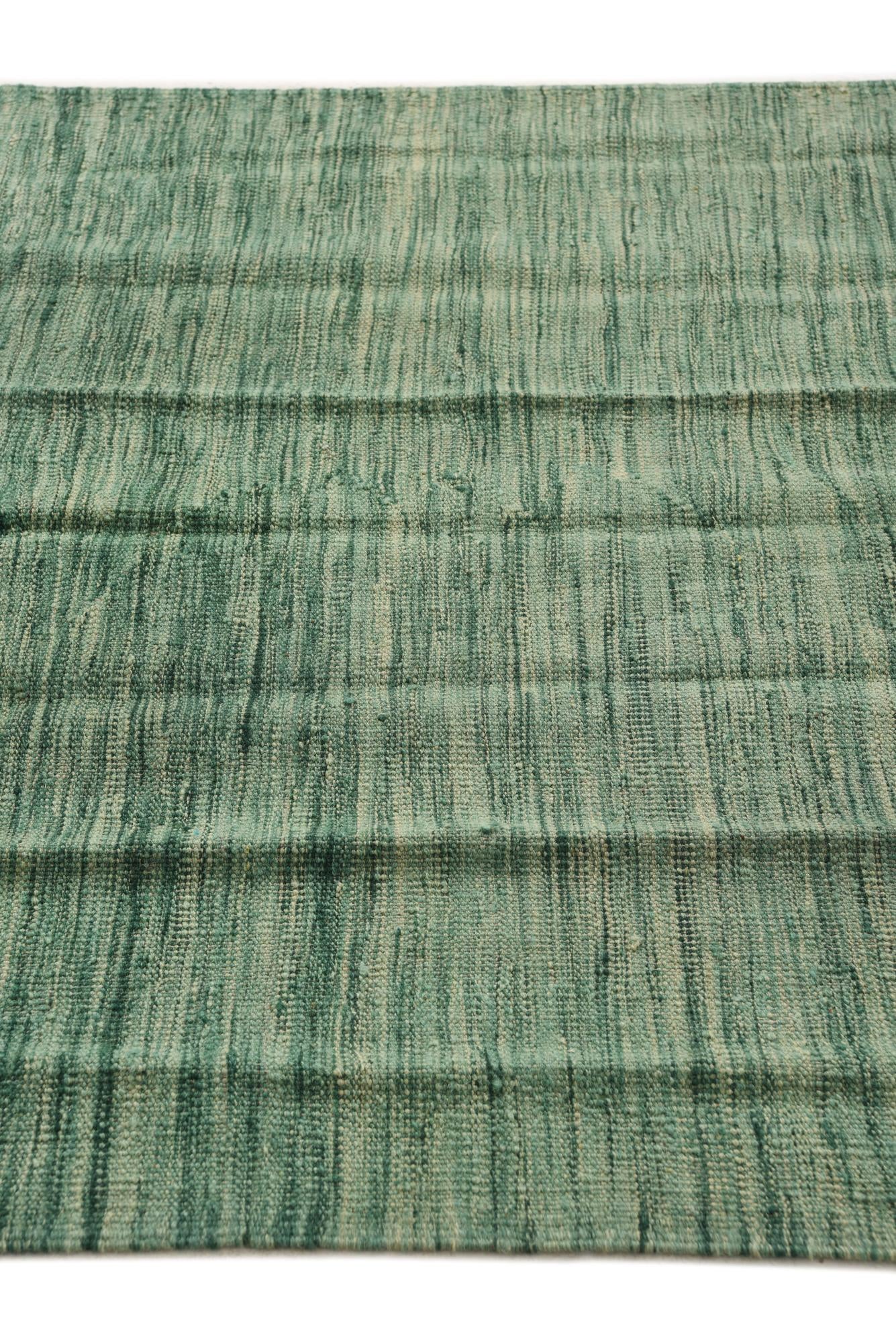3' 9 x 6' Hand Woven Kilim Modern Wool Rug