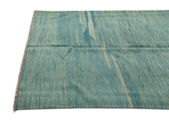4' x 6' Hand Woven Kilim Modern Wool Rug