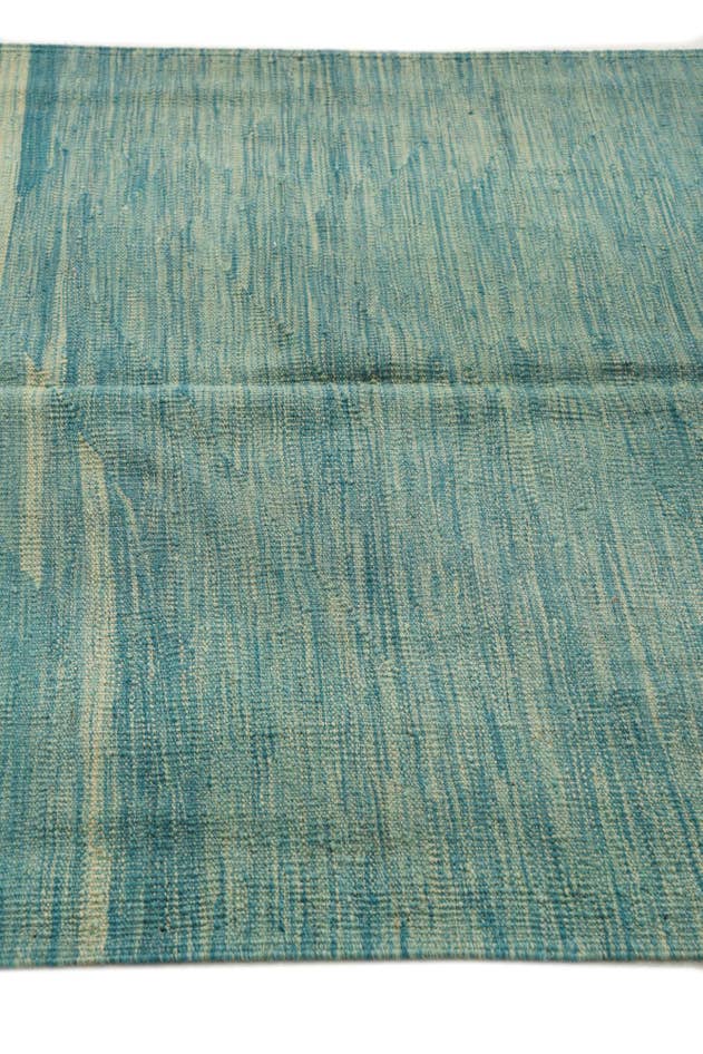 Detail image of 4' x 6' Hand Woven Kilim Modern Wool Rug