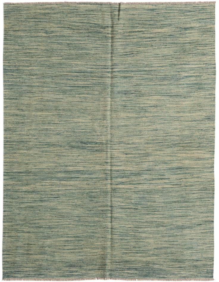 Detail image of 4' 9 x 6' 5 Hand Woven Kilim Modern Wool Rug