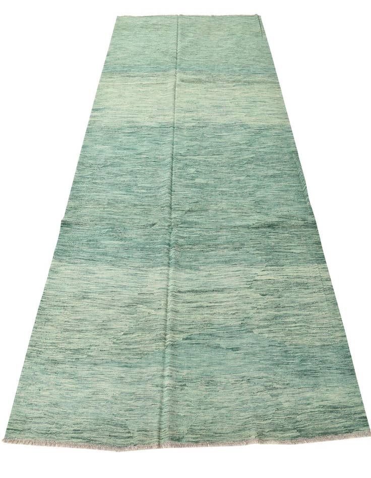 Detail image of 6' 5 x 9' 10  Hand Woven Kilim Modern Wool Rug