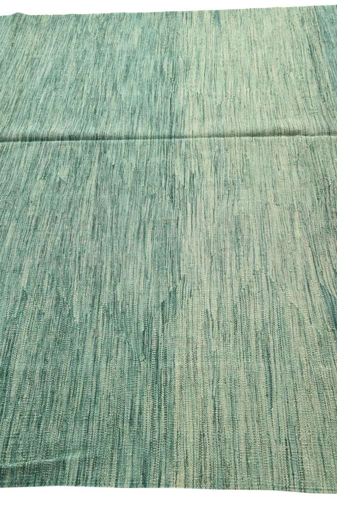 6' 5 x 9' 10 Hand Woven Kilim Modern Wool Rug