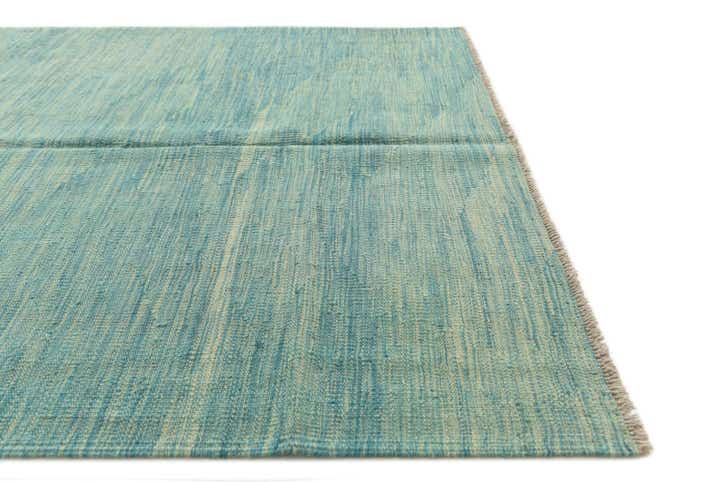 4' x 6' Hand Woven Kilim Modern Wool Rug