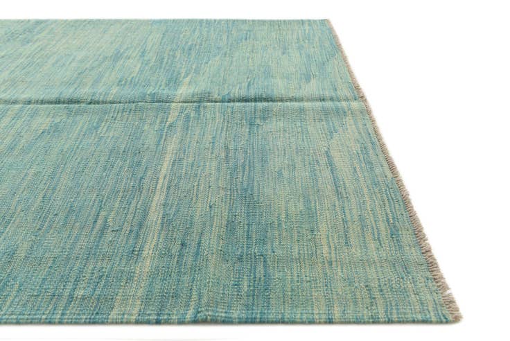 Detail image of 4' x 6' Hand Woven Kilim Modern Wool Rug
