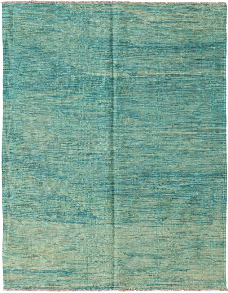 Detail image of 4' x 6' Hand Woven Kilim Modern Wool Rug