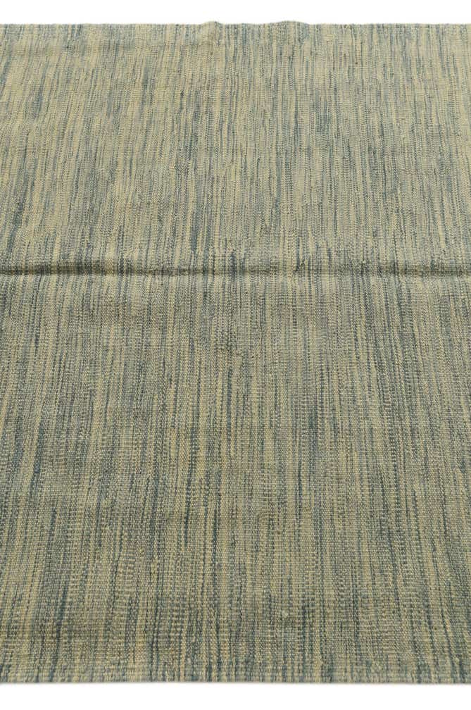 4' 1 x 6' 2 Hand Woven Kilim Modern Wool Rug
