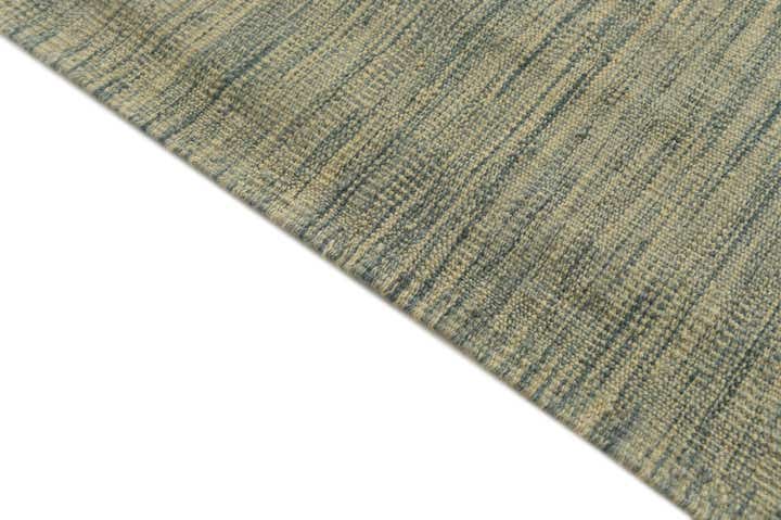 4' 1 x 6' 2 Hand Woven Kilim Modern Wool Rug