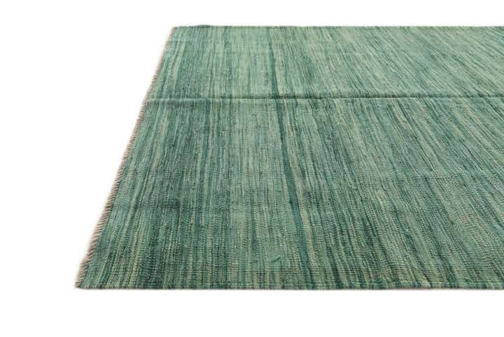 4' 5 x 6' 6 Hand Woven Kilim Modern Wool Rug