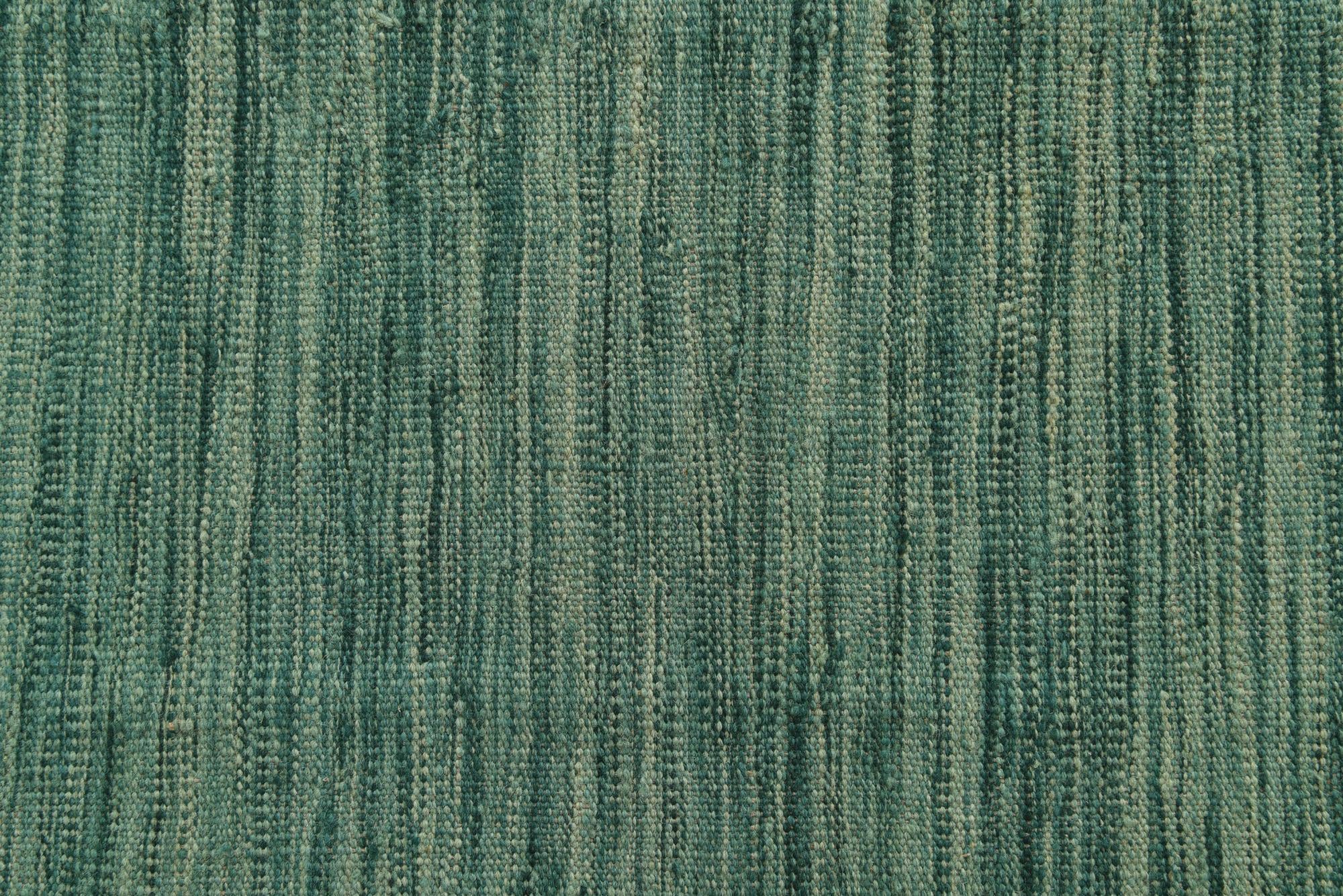 4' 5 x 6' 6 Hand Woven Kilim Modern Wool Rug