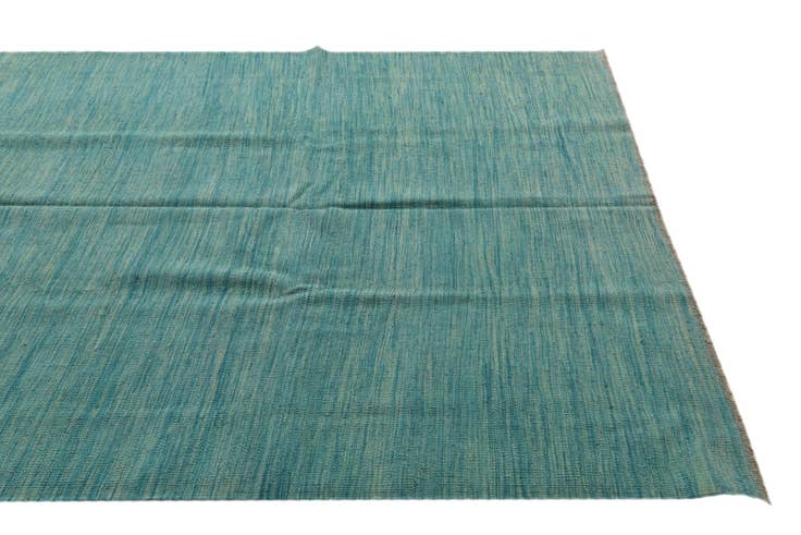 Detail image of 6' x 9' 10 Hand Woven Kilim Modern Wool Rug