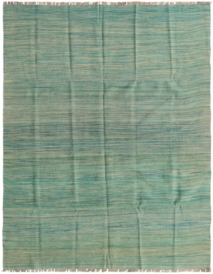 Detail image of 5' 3 x 8' Hand Woven Kilim Modern Wool Rug