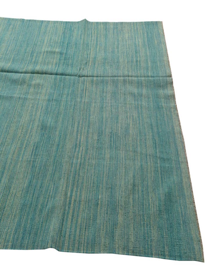 Detail image of 5' 10 x 9' 2  Hand Woven Kilim Modern Wool Rug