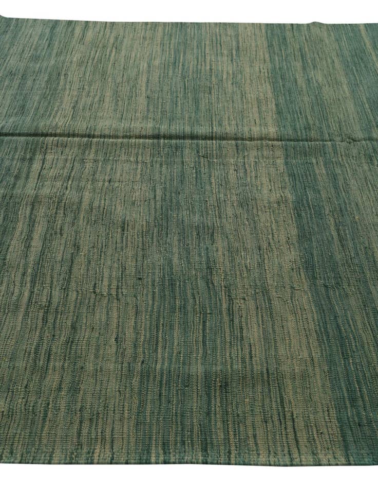 Detail image of 6' 6 x 9' 10  Hand Woven Kilim Modern Wool Rug