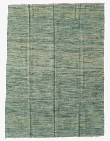 4' 10 x 6' 7 Hand Woven Kilim Modern Wool Rug