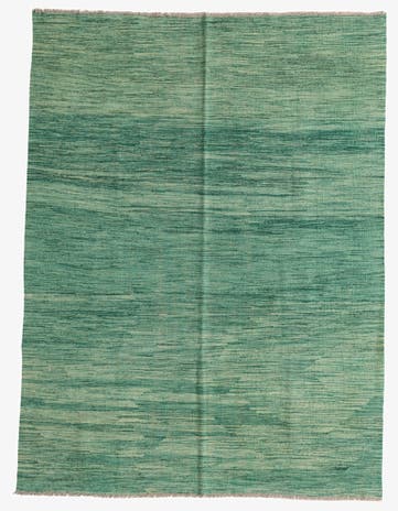 5' x 6' 7 Hand Woven Kilim Modern Wool Rug