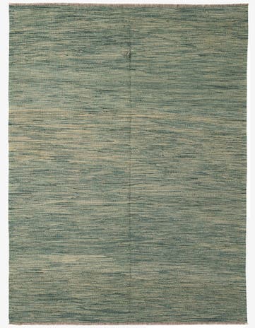 4' 9 x 6' 6 Hand Woven Kilim Modern Wool Rug