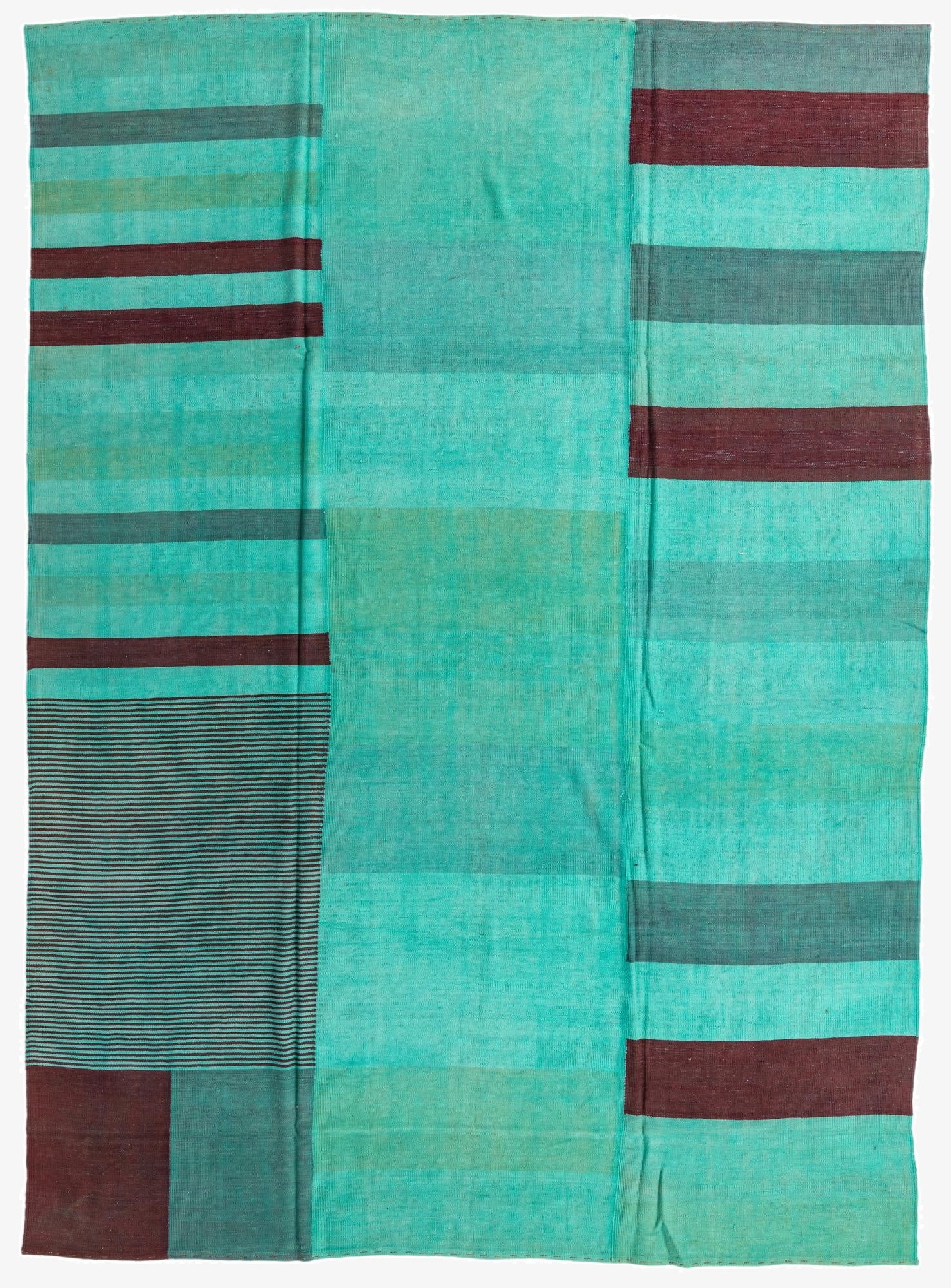 9' 8 x 13' 4  Hand Woven Kilim Modern Wool Rug