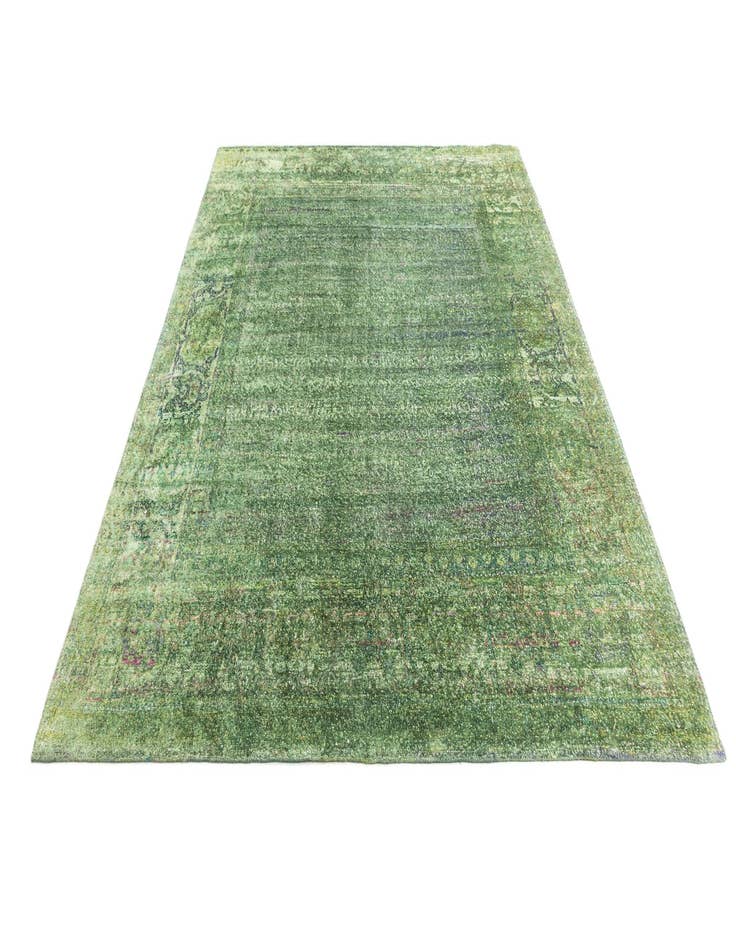 Detail image of 8' 9 x 11' 6  Hand Knotted Kundan Rug