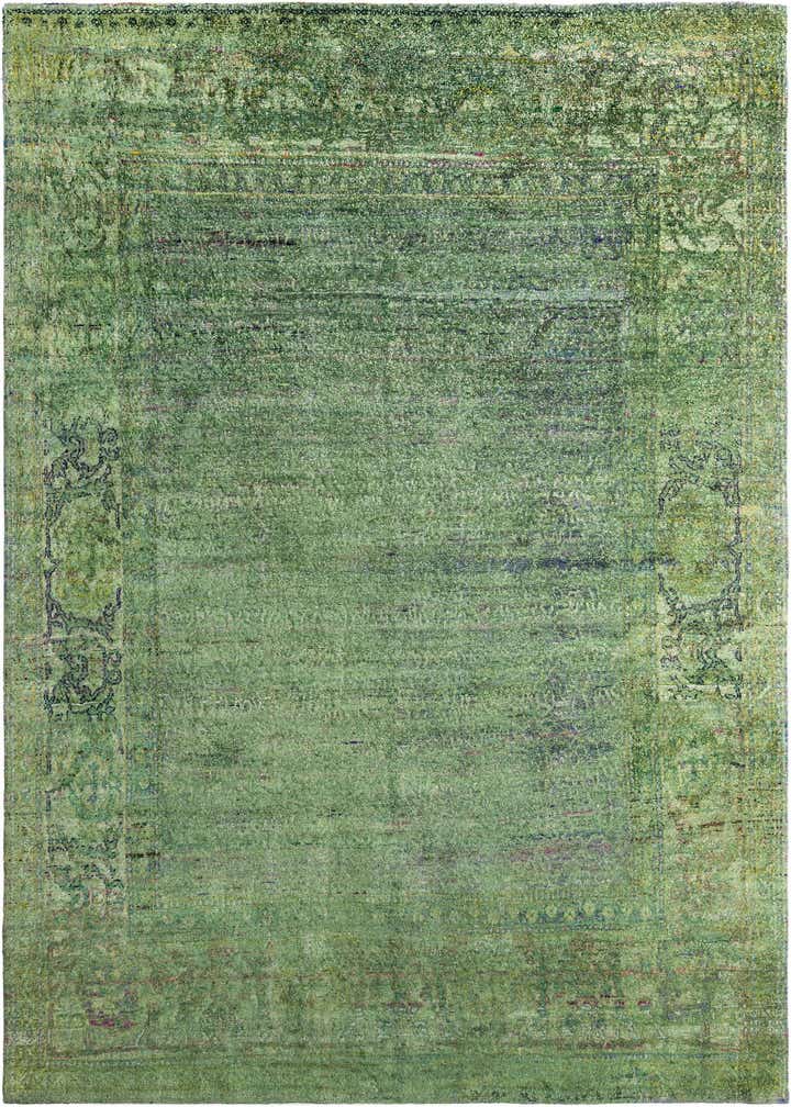 8' 9 x 11' 6 Hand Knotted Kundan Rug