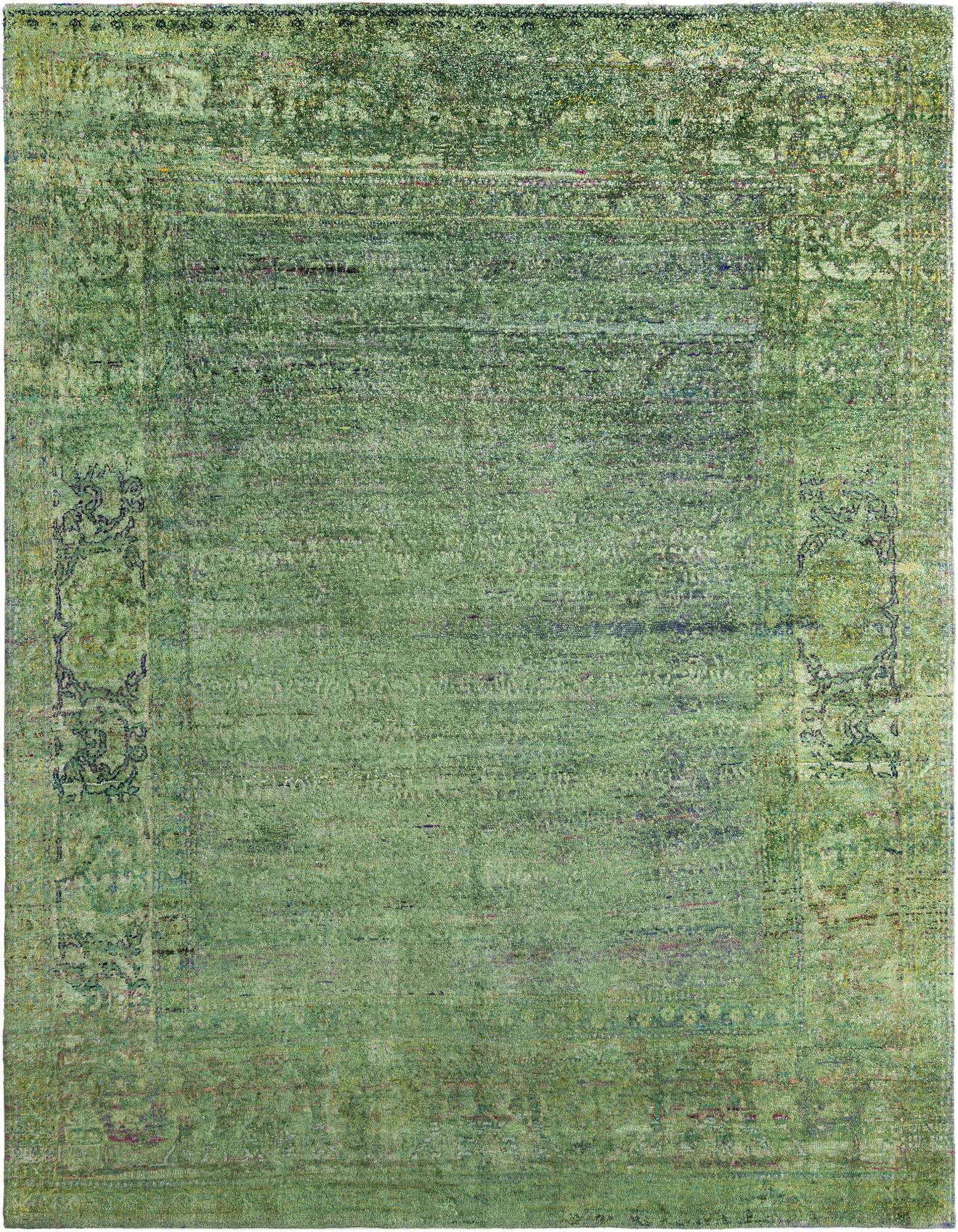 8' 9 x 11' 6 Hand Knotted Kundan Rug