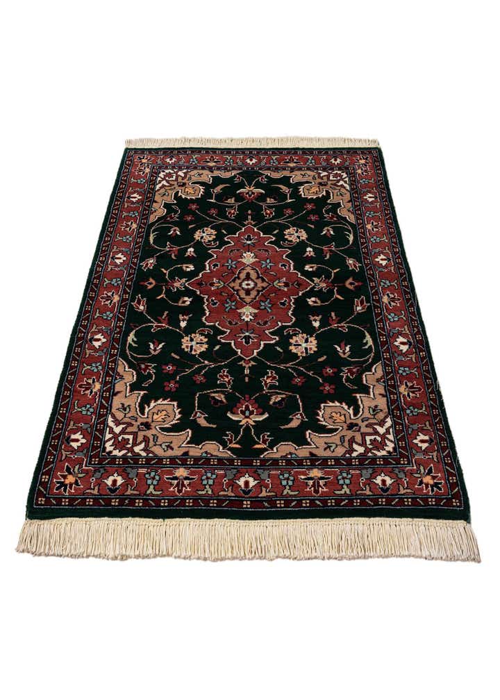 3' 2 x 5' 3 Hand Knotted Lahour Wool Rug